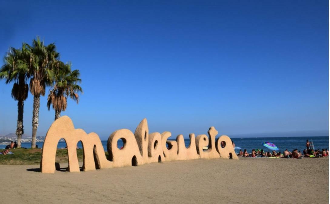 Malaga Center Beach Eksteriør bilde